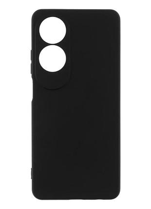 Чехол tpu matte 1.3mm для oppo a78 5g черный с защитой от ударов и легким весом