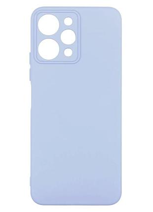 Чехол силиконовый full camera для xiaomi redmi 12 защита камеры легкий 05.lilac
