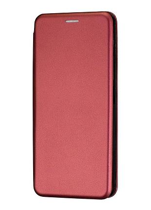 Чохол-книжка 360 standart для xiaomi redmi 14c 4g полістирол винний червоний