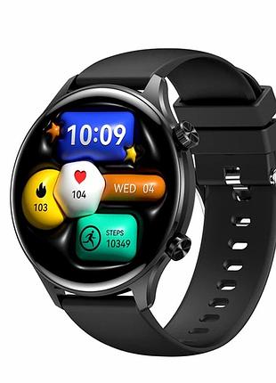 Смарт часы xo j14 amoled 1.75 дюйма черный цинковый сплав мониторинг активности звонки ip68