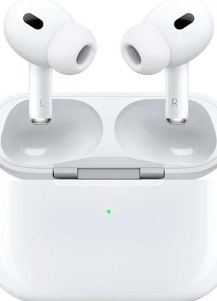 Наушники apple airpods pro 2gen bluetooth 10м 3ч работы белые уценка комплект 2 наушника кейс кабель