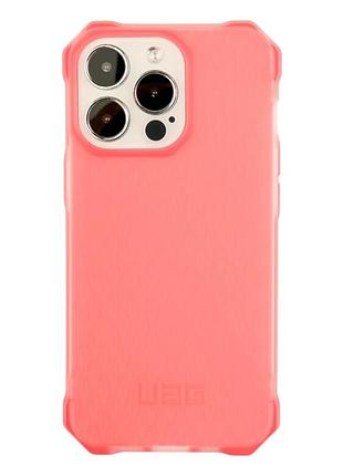 Чохол силіконовий протиударний для iphone 13 pro із захистом камери pink