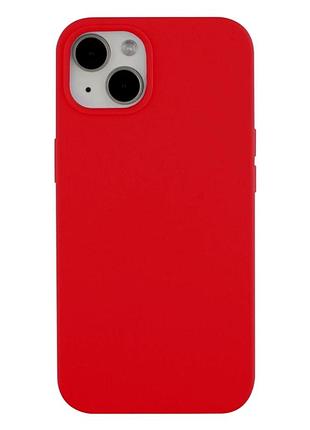 Чехол силиконовый full size для iphone 14 защитный с максимальной защитой 14.red