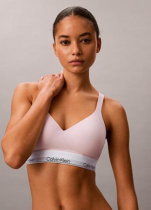 Calvin kleinicon cotton modal lift  бюстгальтер  браслетт /14512/