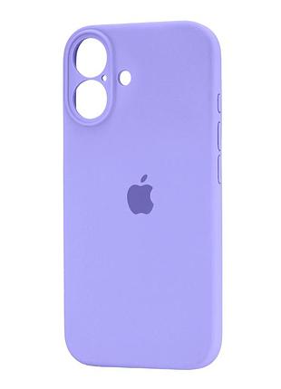 Чехол силиконовый silicone case square для iphone 17 защита камеры фиолетовый