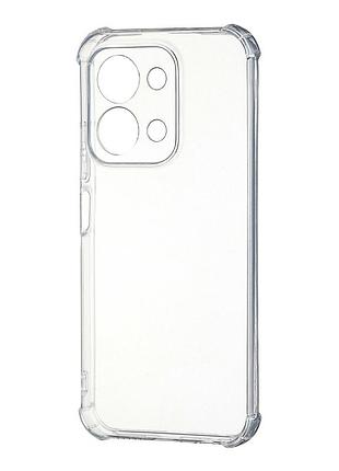 Прозорий силіконовий чохол протиударний для xiaomi redmi 15c 4g 5g захист камери з посиленими кутами