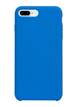 Чохол силіконовий soft case для iphone 7 plus 8 plus класичний захист камери 03.royal blue