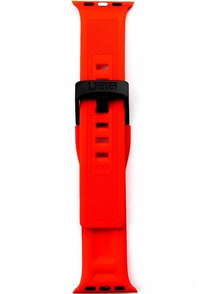 Ремінець для apple watch band uag 38 40 41 mm силікон червоний для повсякденного використання