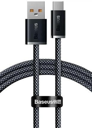 Кабель baseus dynamic series usb type-c 100w 1м серый для быстрой зарядки и передачи данных