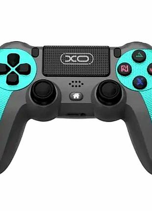 Бездротовий ігровий контролер 17 кнопок 600mah для android pc ps4 ps3 зелений xo gp6