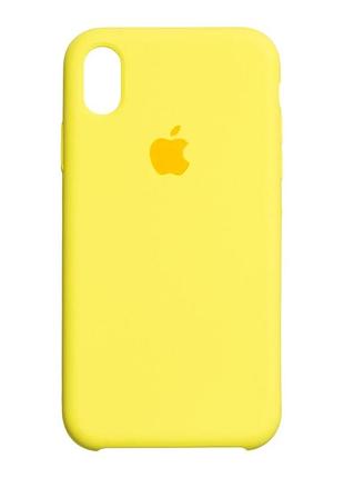 Чохол силіконовий для iphone xs max з мікрофіброю всередині захисний колір 41.flash