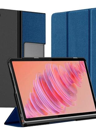 Чехол dux ducis domo для lenovo tab plus 11.5 дюймов защитный чехол-книжка с функцией подставки синий
