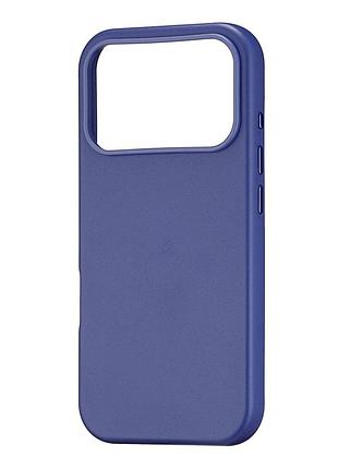 Чохол leather case з magsafe для iphone 17 pro шкірозамінник для захисту камери лавандовий