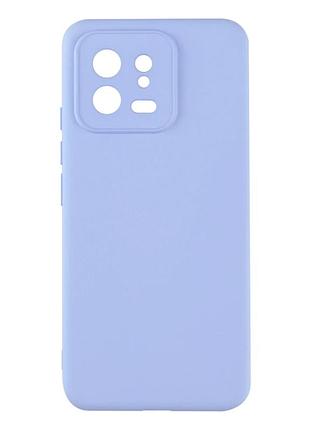 Чохол силіконовий full camera для xiaomi 13 з мікрофіброю всередині захист камери колір 05.lilac