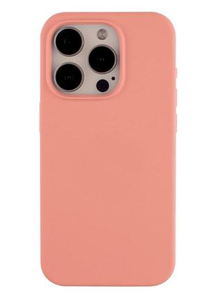 Чехол силиконовый full size для iphone 15 pro max защита камеры противоударный 12.pink