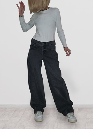 Джинсы hollister baggy skater, багги, скейтера, широкие джинсы