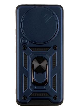 Чехол противоударный armor guard shield для xiaomi redmi note 14 pro 5g poco x7 5g защитный dark blue