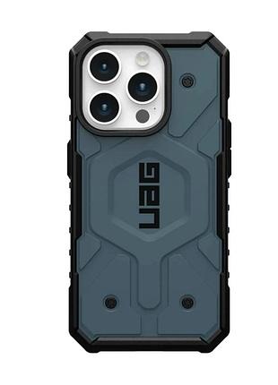 Чехол противоударный uag pathfinder для iphone 14 pro max с защитой камеры термопластичный полиуретан sky blue