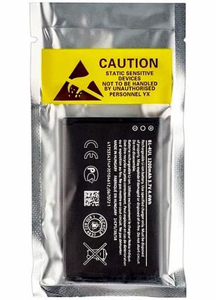 Аккумулятор li-ion 1200 mah 3,7v для nokia 225 dual sim bl-4ul 4,5 мм 38 мм 60,5 мм