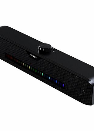 Комп'ютерна колонка саундбар fantech gs303 потужність 6 вт bluetooth 5.3 usb чорний abs пластик