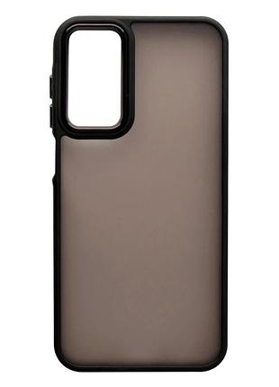 Чохол tpu+pc space ii для samsung galaxy a15 4g/a15 5g чорний із захистом від ударів