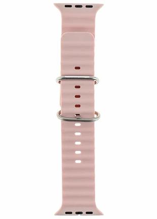 Ремінець ocean band силіконовий для apple watch 38 40 41 mm колір silt для повсякденного використання і спорту