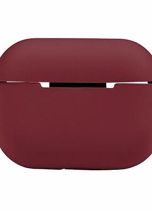 Футляр силиконовый с карабином для airpods pro 2 цвет розовый 80х90х30 мм