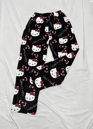 Штани hello kitty плюшеві штани hello kitty піжам ні штани