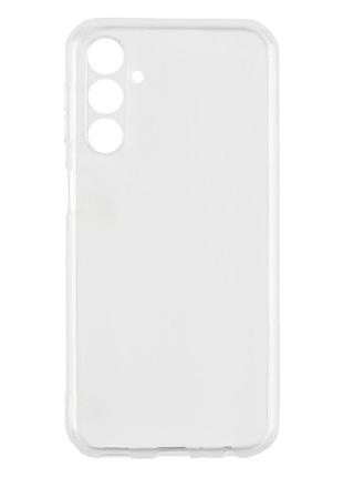 Прозрачный чехол tpu для samsung galaxy m34 5g защита камеры легкий и тонкий transparent