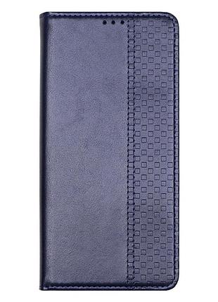 Чохол-книжка tpu для iphone 13 класичний захисний темно-синій