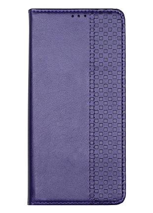 Чохол-книжка tpu для iphone 13 pro захисний з внутрішньою обробкою dark purple