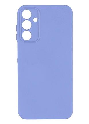 Чехол силиконовый full camera для samsung galaxy a15 a155 a15 5g a156 с микрофиброй внутри фиолетовый
