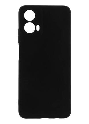 Чехол tpu matte 1.3mm для motorola moto g34 черный противоударный с защитой камеры