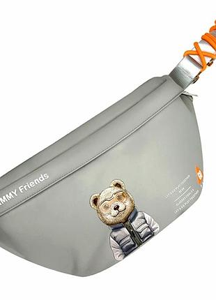 Сумка oblique satchel 41х10х17 5 см 700 г кожзам текстиль цвет bear для повседневного использования