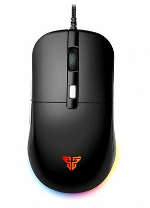 Игровая usb мышь fantech vx9s kanata черный 6 кнопок rgb подсветка 400-7200dpi 82г abs пластик