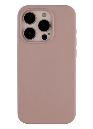 Чехол силиконовый full size для iphone 15 pro защита камеры противоударный 07.lavender