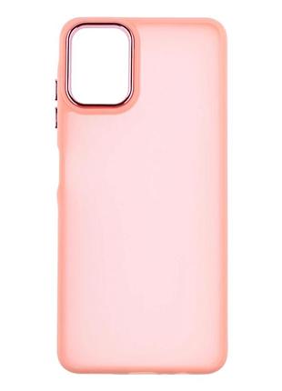 Чехол tpu+pc space ii для samsung galaxy a56 5g pink противоударный с защитой камеры