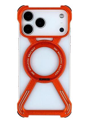 Чохол titanium armorx mag протиударний для iphone 17 pro max із захистом камери жовтогарячий
