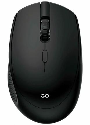 Бездротова миша fantech go w193d чорний 2,4ghz bluetooth 5.1 800-1600 dpi abs пластик для ноутбуків і пк