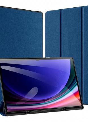 Чехол dux ducis domo для samsung tab s10 ultra s9 ultra s8 ultra с подставкой и защитой от ударов и царапин