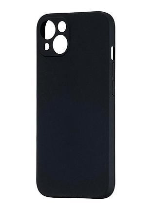 Чохол силіконовий graphite protected для iphone 13 захист камери чорний