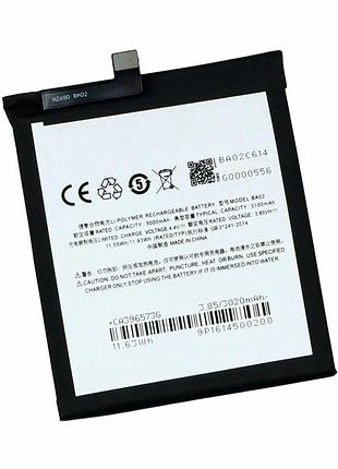 Аккумулятор li-pol 3000mah 3.85v для meizu m3e класс aaaa