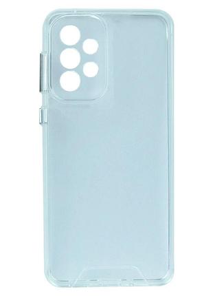 Прозрачный чехол tpu для samsung galaxy a53 5g защита камеры легкий тонкий transparent