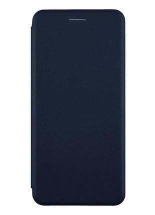 Чехол-книжка tpu pu для infinix hot 50 5g с защитой dark blue