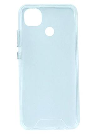 Прозорий чохол tpu для xiaomi redmi 9c із захистом камери легкий і тонкий transparent