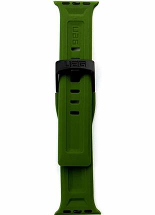 Ремінець для apple watch band uag 38 40 41 mm силіконовий зелений для повсякденного використання