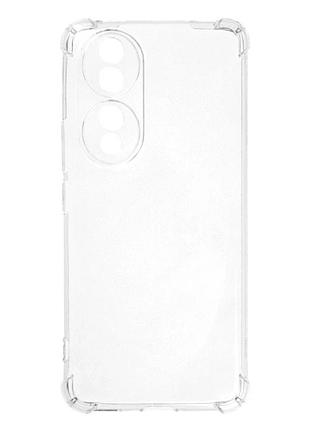 Прозрачный чехол tpu virgin hard full camera для honor 90 lite защита камеры легкий прозрачный