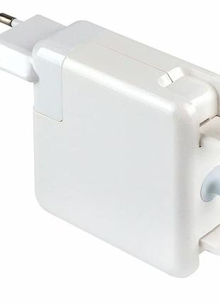 Мережевий зарядний пристрій 85 вт magsafe 2 для macbook білий зі знімним кабелем тип c