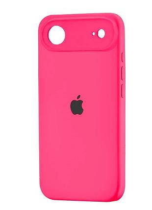 Чохол силіконовий silicone case square для iphone 17 air захист камери рожевий