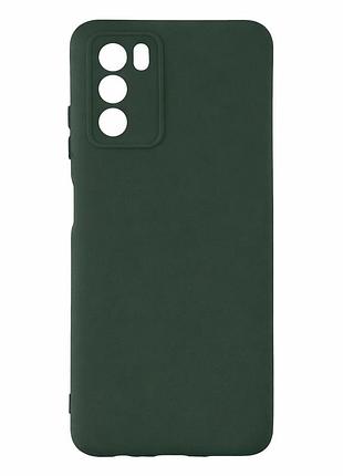 Чехол силиконовый full camera для zte v40 vita tpu с защитой камеры темно-зеленый